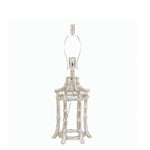 Bamboo Table Lamp, Silver - Couture Lamps
